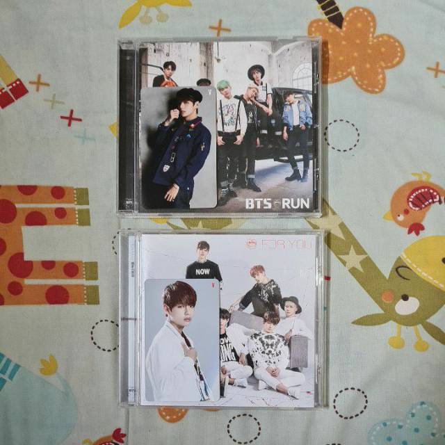 [ READY STOCK ] V / TAEHYUNG FOR YOU & RUN JAPAN JAPANESE PHOTOCARD + ALBUM