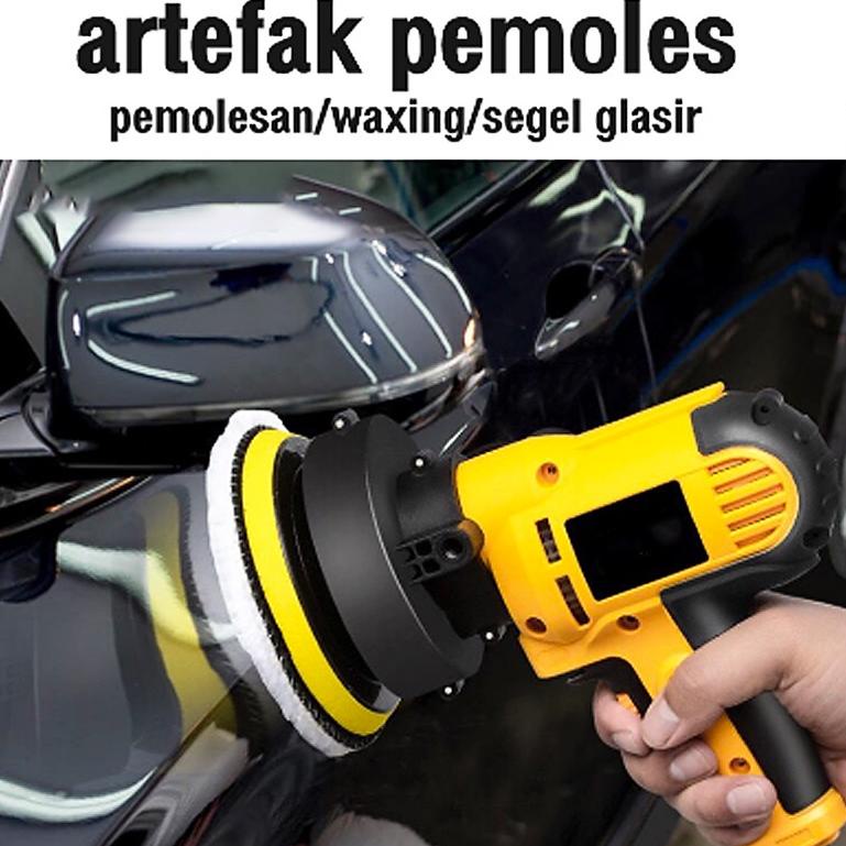 [Art. ] 700W Mesin Poles Mobil /Backing Pad M14 / alat poles motor M10 Tatakan Mesin Poles Motor /po