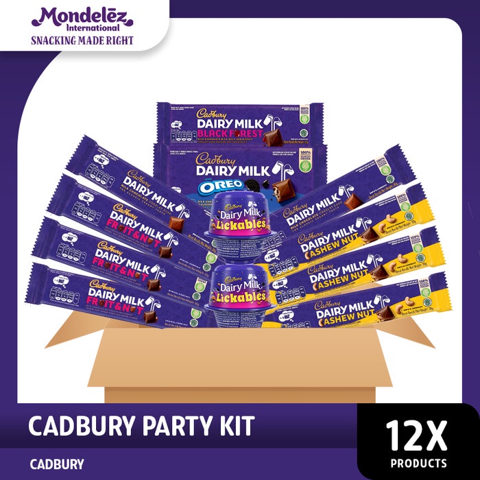 

504Omekho Cadbury Party Kit - 12 Pack Jy60Jhh