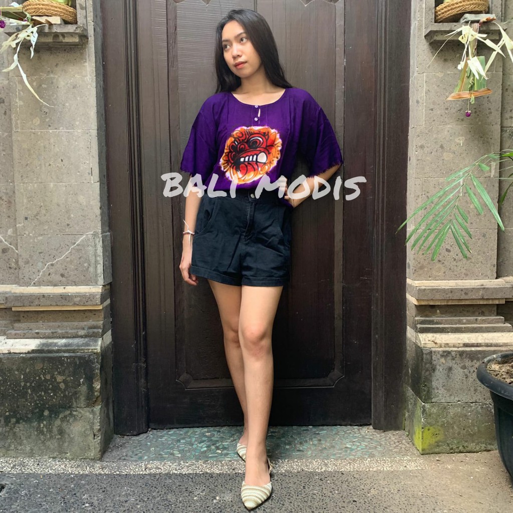 ATASAN BAJU BARONG LUKIS BALI