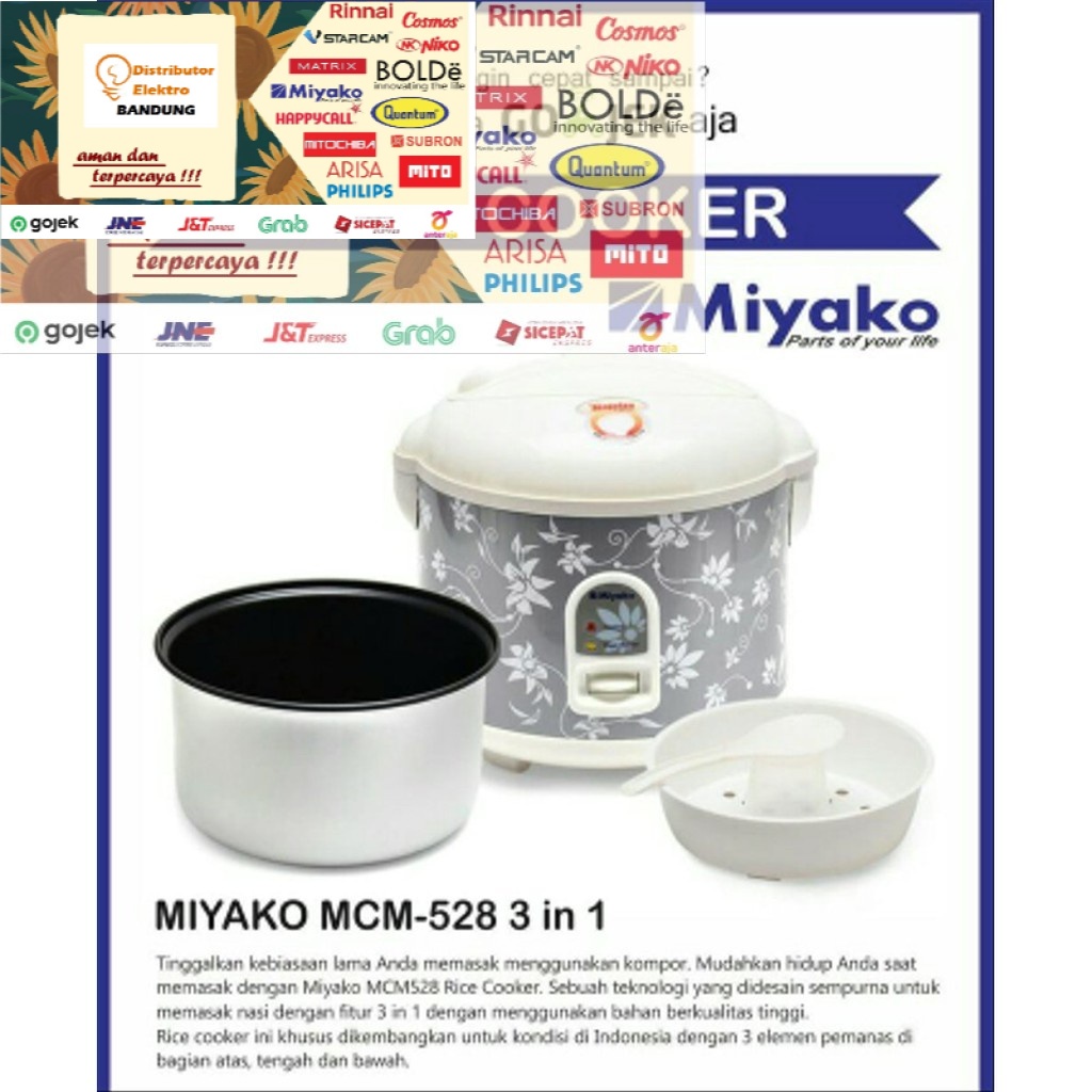 MAGICOM / RICE COOKER / PENANAK NASI MIYAKO 528