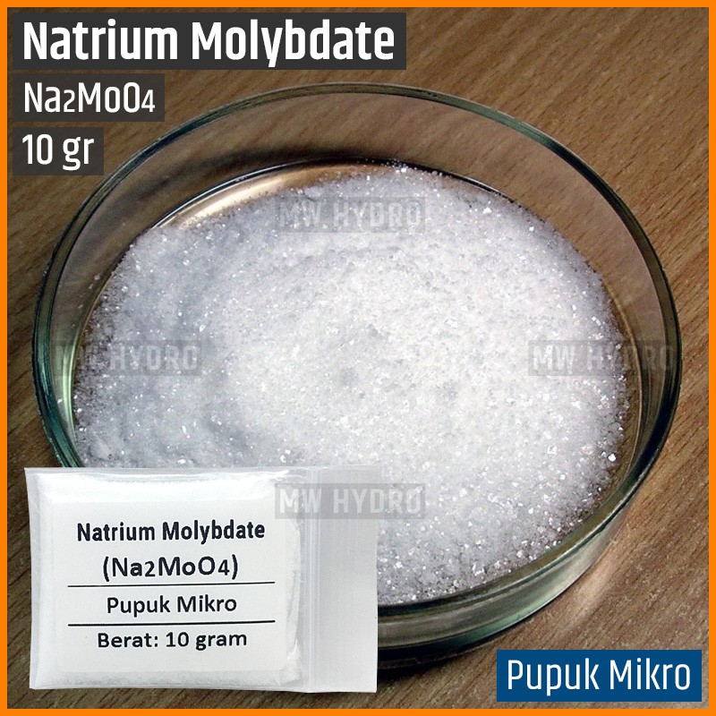 Natrium Molybdate / Sodium Molybdate - 10 gr - Pupuk Mikro Hidroponik