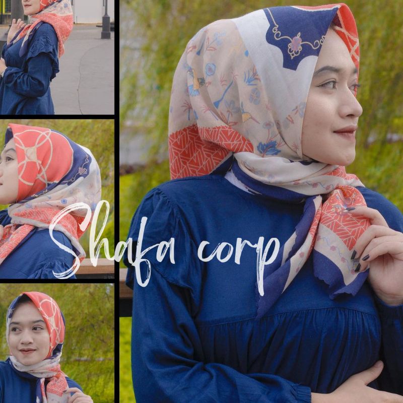 KERUDUNG SEGI EMPAT VINTAGE SERIES