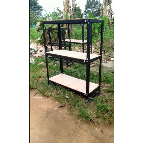 Rak serbaguna rak aquarium 3susun