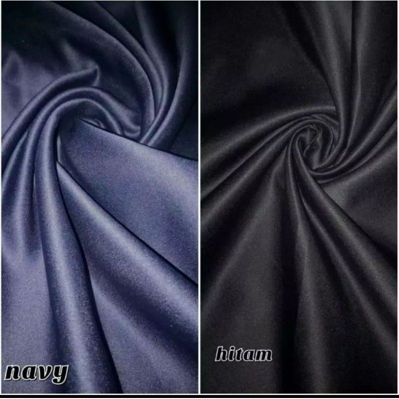 Kain Satin Bridal/Harga Tertera 1/2(0.5)mtr