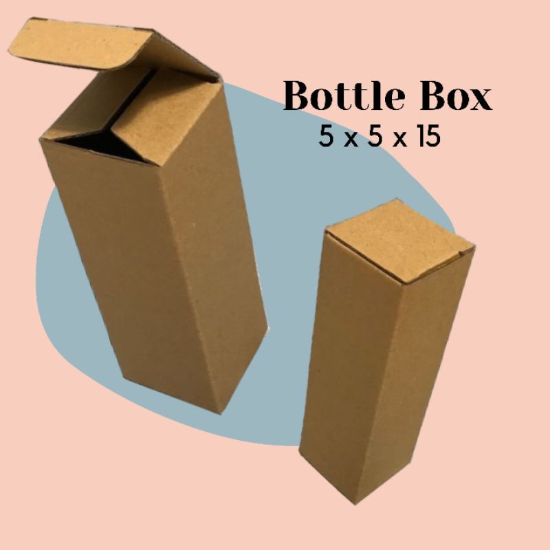 

BOTTLE BOX // KARDUS BOX DIE CUT 5x5x15// PACKAGING KARDUS KARTON / DUS HAND SANITIZER