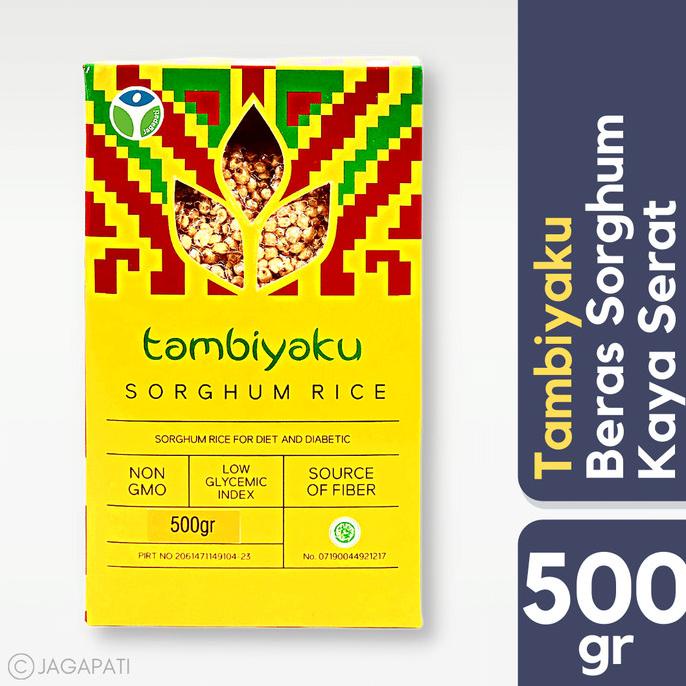 

Tambiyaku - Beras Sorghum 500gr - Sorghum Rice - Diabetes - Beras Diet