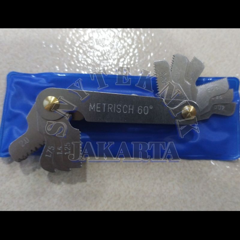 Jual Radius Gauge Mal Drat Ulir concave & convex form Alat pengukur radius 1 - 7 mm