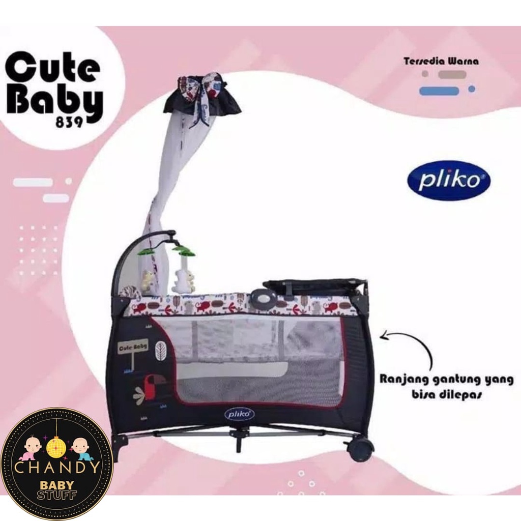 BABY BED BOX RANJANG BAYI PLIKO CUTE BABY B 839 XLR