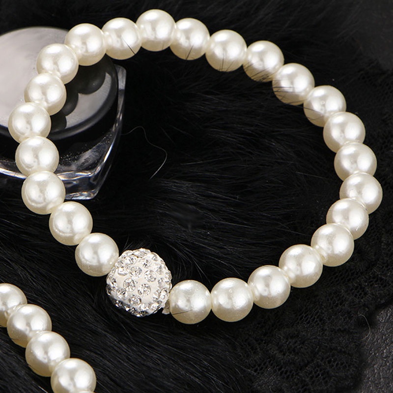 Siy Set Kalungantinggelang Mutiara Imitasi Untuk Wanita