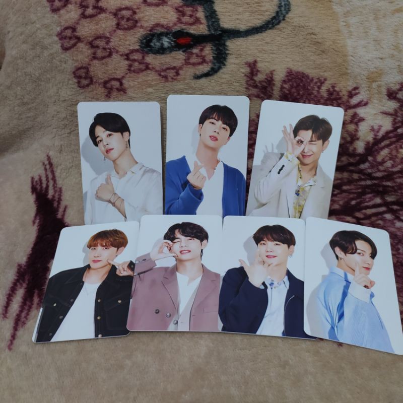 BTS PHOTOCARD HYUNDAI UNOFFICIAL