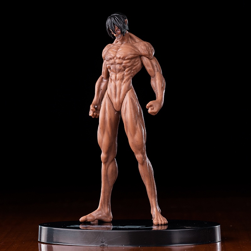 Action Figure Anime Attack on Titan Eren Jaeger Giant ver Mainan Action Figure Bahan PVC Untuk Hadiah