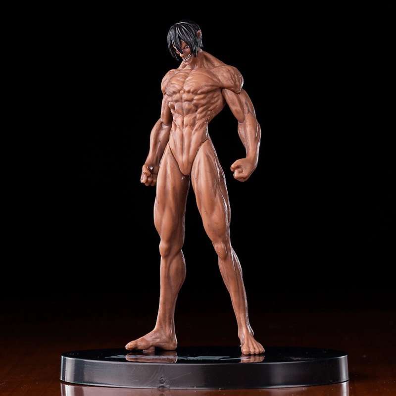 Mainan Action Figure Anime Attack on Titan Bahan PVC Ukuran 15cm