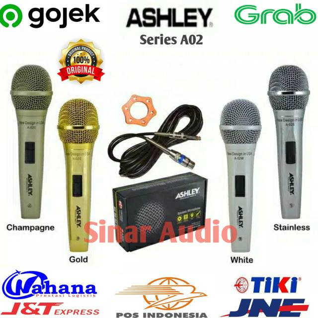 Mic kabel ashley A02 Original / ASHLEY A02 ORIGINAL