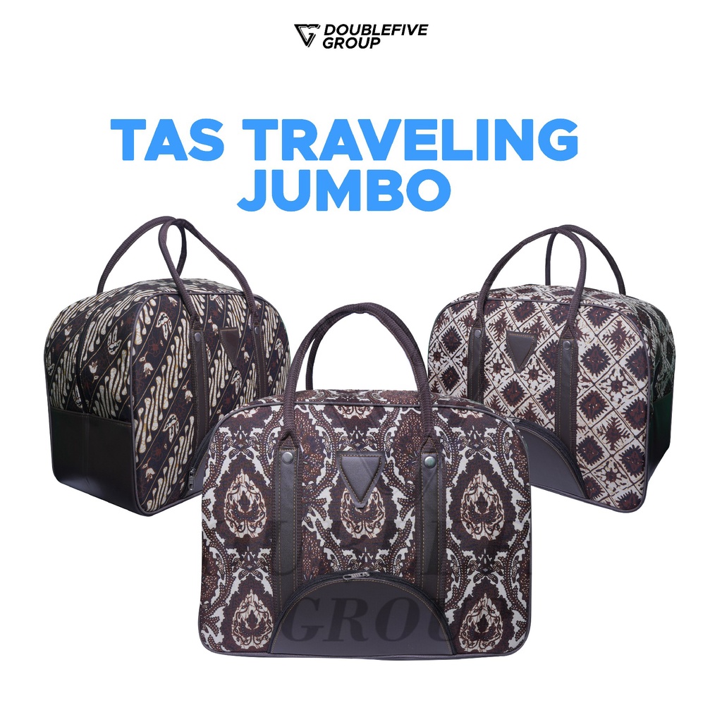 Tas Travel Bag Batik Premium - Tas Koper Travel - Tas Travel Murah - Tavel Bag Koper Batik PREMIUM