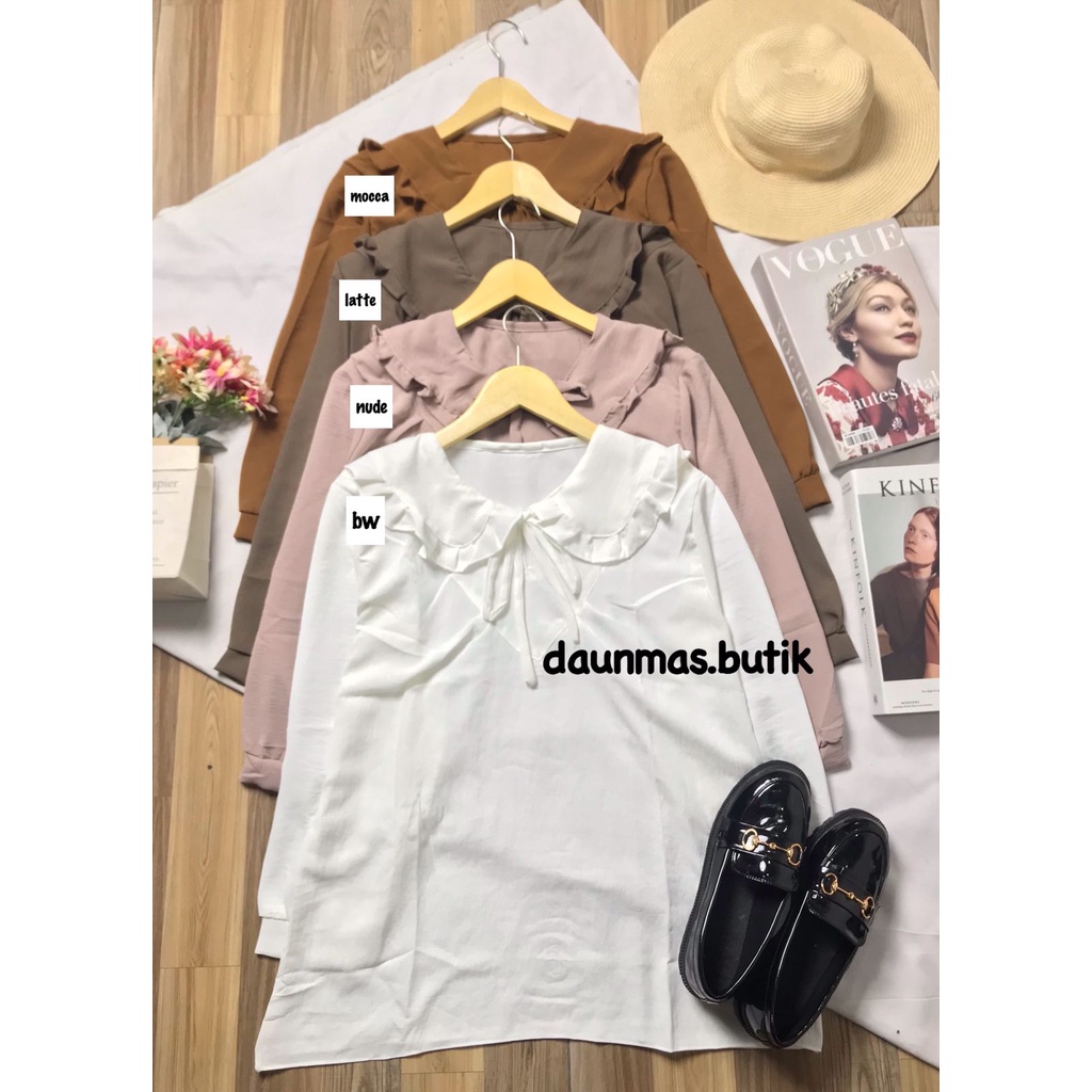 1KG MUAT 5PCS | LAVITA BLOUSE AIRFLOW HIGH QUALITY HITS OOTD ALA SELEBGRAM FASHION GROSIR WANITA TERMURAH