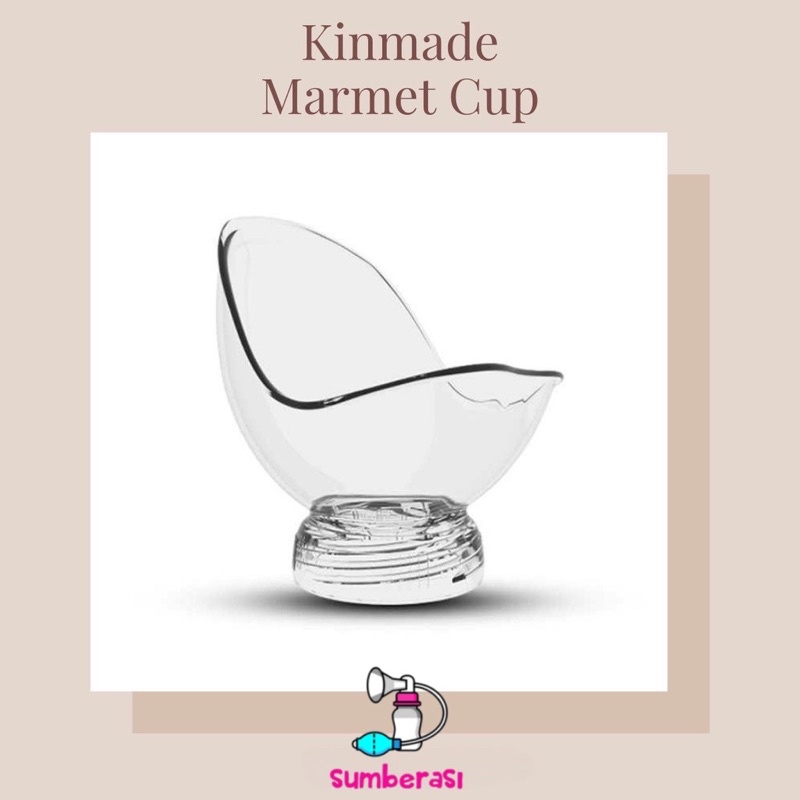 Kinmade Marmet Cup | Manual Milk Collector | Corong Botol Susu Mangkok marmet