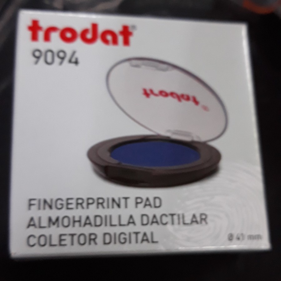 fingerprint pad trodat jari