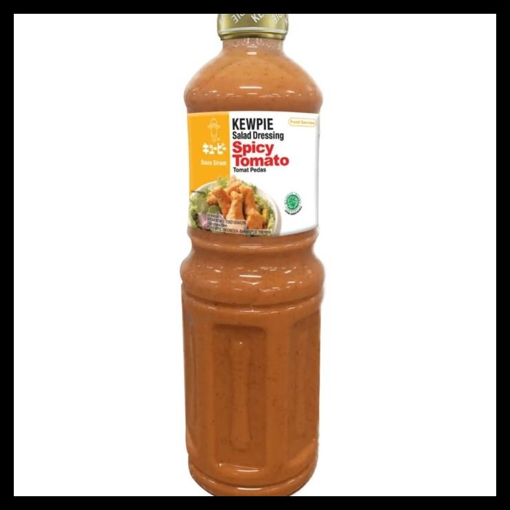 

TERBARUU!! Kewpie Salad Dressing Spicy Tomato | Kewpie Tomat Pedas 1 Liter COD