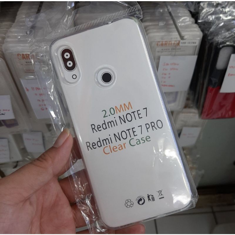 Xiaomi Redmi Note 7 soft case silikon clear case premium