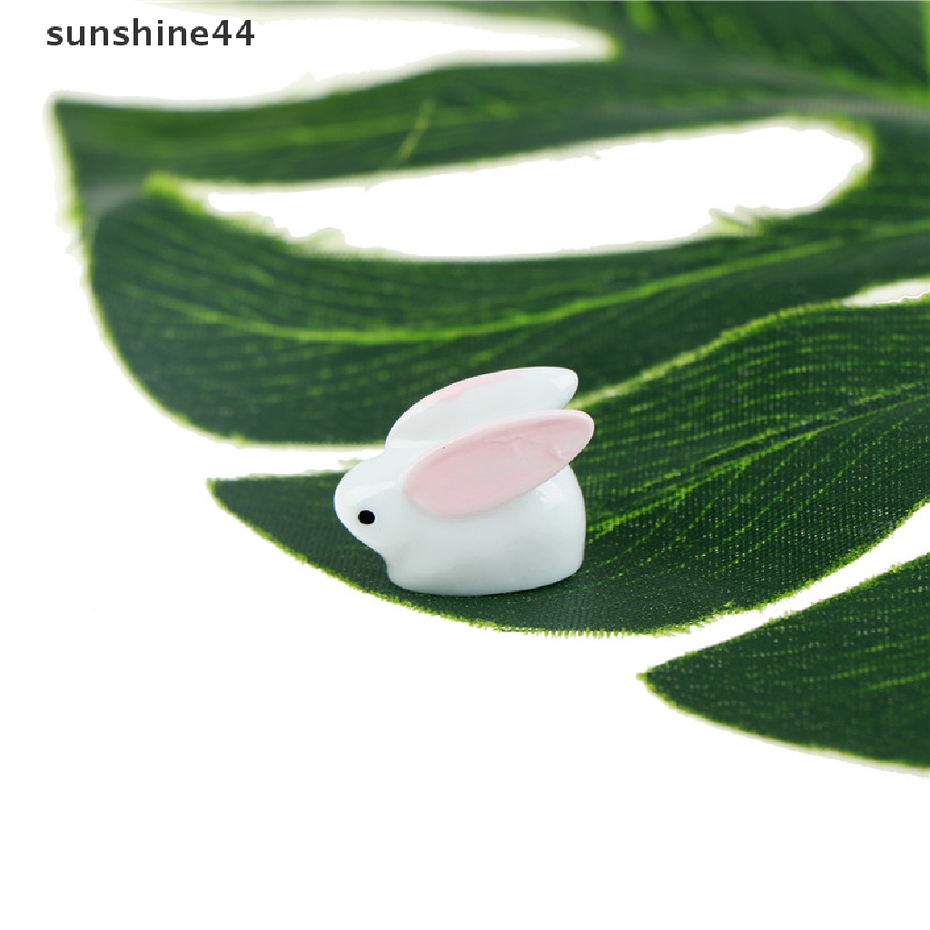 Sunshine 1pc Miniatur Kelinci Untuk Dekorasi Taman Mini / Lansekap Mikro