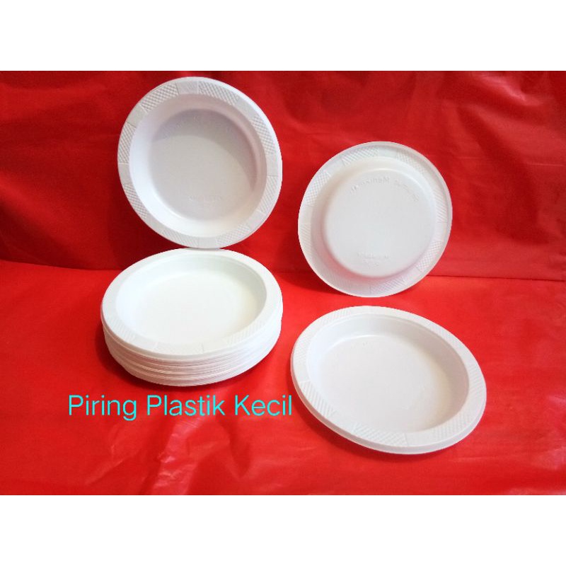 Piring Plastik Kecil