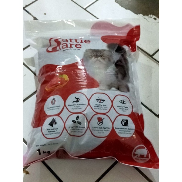 Makanan kucing Cattie Care - Dry Food