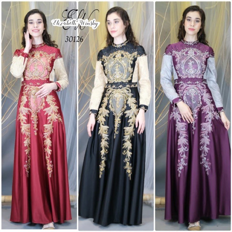 [NEW ARRIVAL] ELIZABETH WINSBY GAMIS MUSLIM FASHION PESTA BAJU MUSLIM PESTA FASHION MUSLIMGAMIS