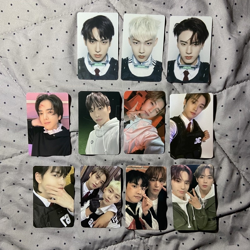 the boyz maverick photocard [sangyeon, jacob, younghoon, kevin, sunwoo, q]