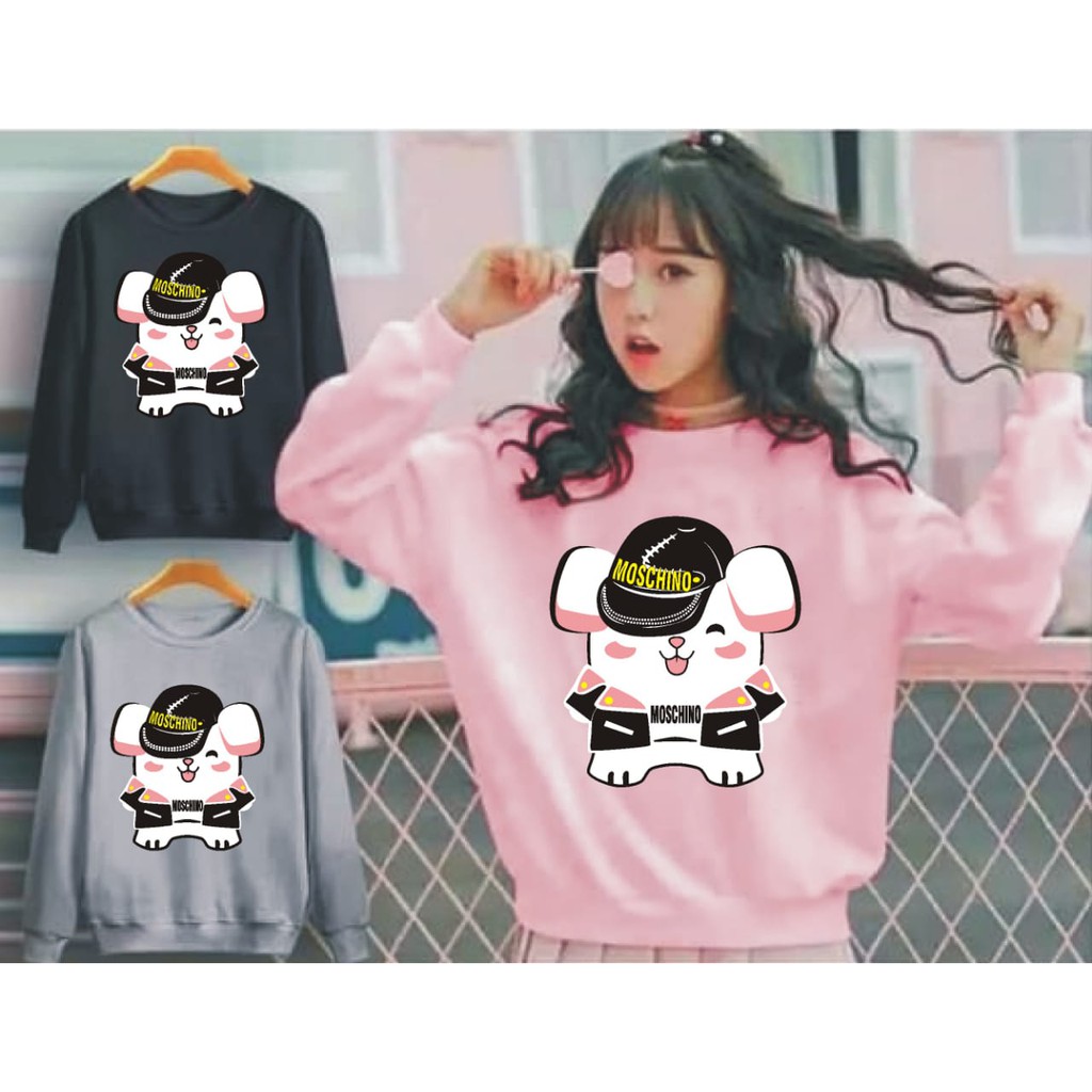 blinqshop SWEATER MOTIF MOSCHINO