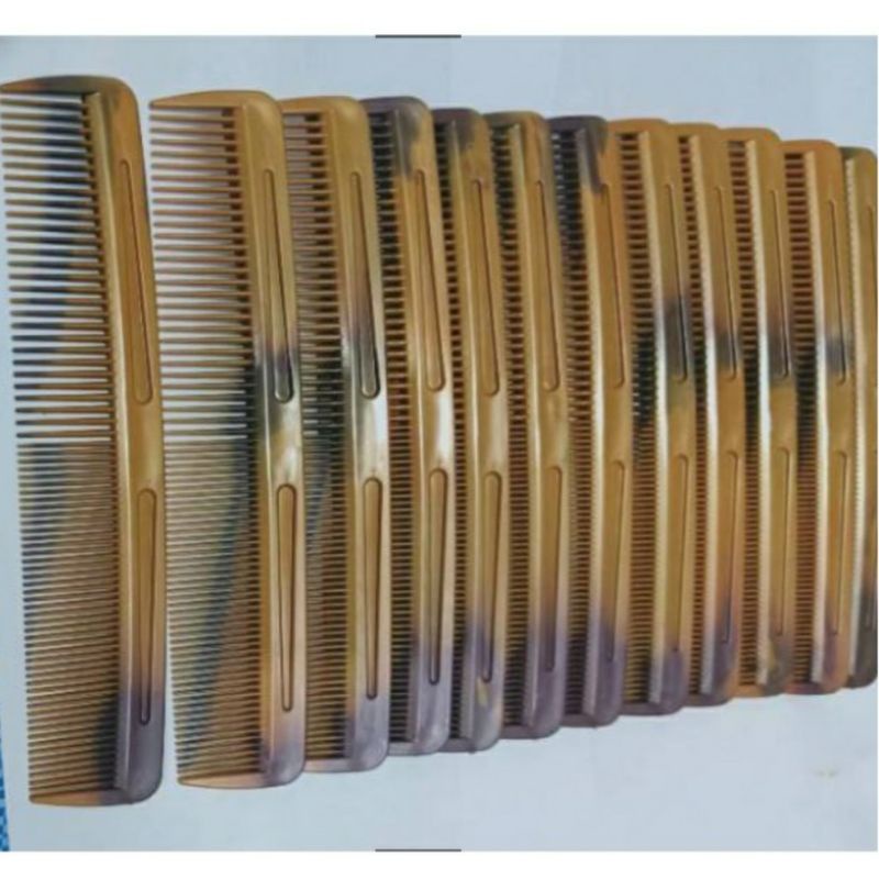 Sisir Rambut Twin Coklat Model Lurus - Sisir Coklat - Sisir Termurah