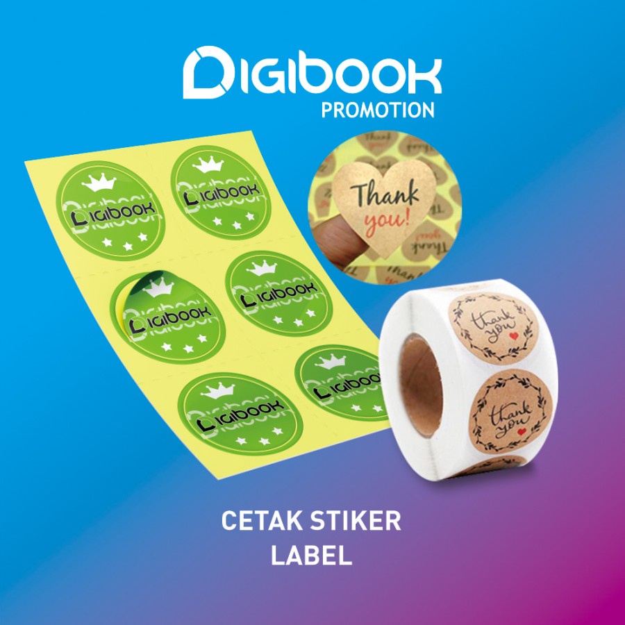 

Stiker Label Makanan Custom Bahan Vynil Print & cut - Ready Template