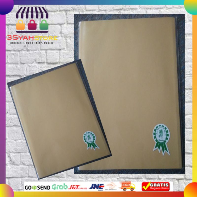 

Sampul Coklat Polos Kwarto Tebal Buku Tulis Biasa
