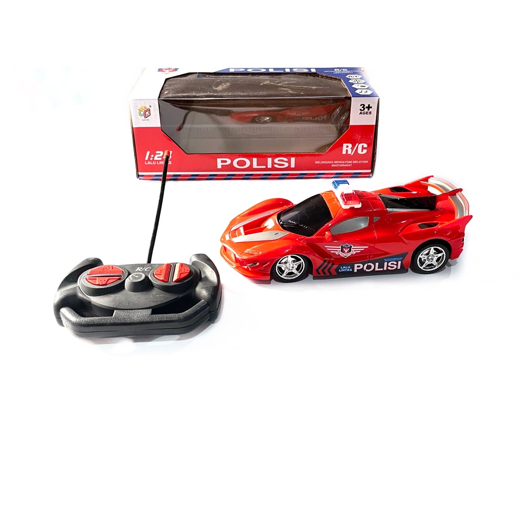 M185 Mainan R/C POLICE Car Remote Control | Remot Kontrol Mobil POLISI