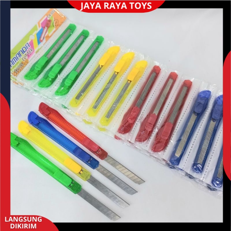 Pisau Kater Kecil Cutter Mini Tajam Cutter Serbaguna 1Pc Bisa Cod