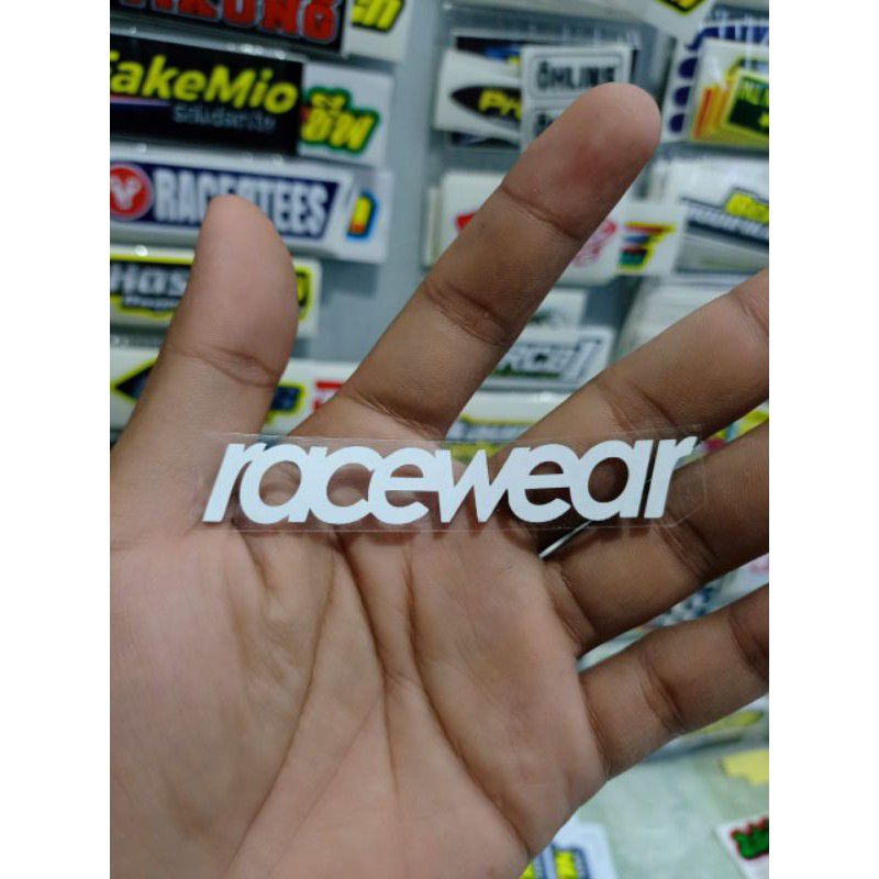 Sticker stiker cutting racewear