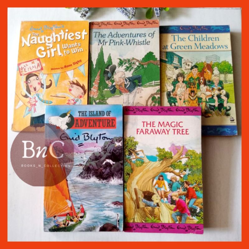 Novel Enid Blyton Berbagai judul lawasan Seken Original Bahasa Inggris