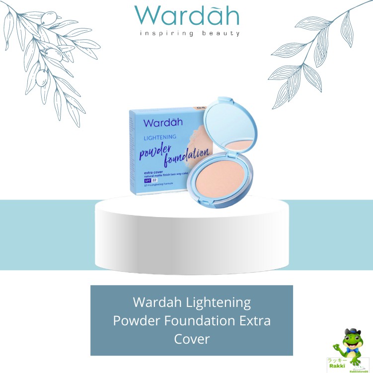 ❣️Rakkistore99❣️Wardah Lightening Powder Foundation EXTRA COVER 10g (100% Original)