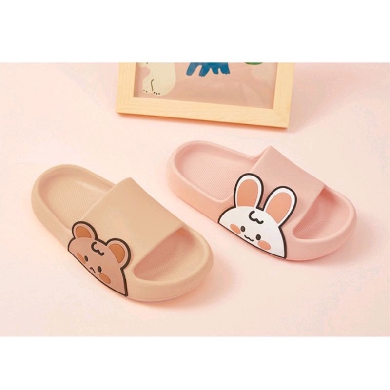 CUCI GUDANG Sandal Jelly Import Wanita Bear