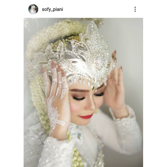 Siger Trap Sinta /Siger Sunda Shinta Trap Kencana + Mentul 5/7 Bj