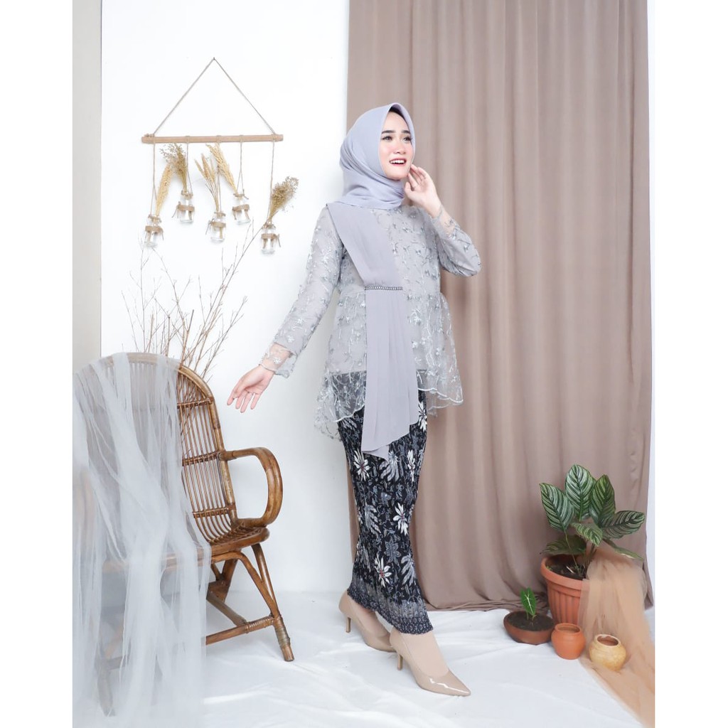 SET KEBAYA PUTRI SELENDANG+MASKER Murah