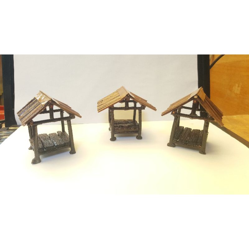 Miniatur Gubuk Dari Kayu Mini