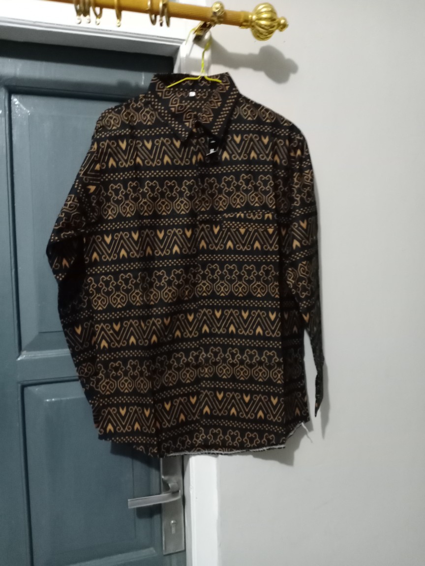 Men Sale Kemeja Batik Slimfit Modern Best Quality Atasan Couple