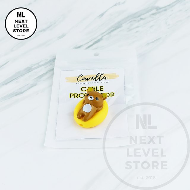 Rilakkuma Series Cable Bite Pelindung Kabel Protection