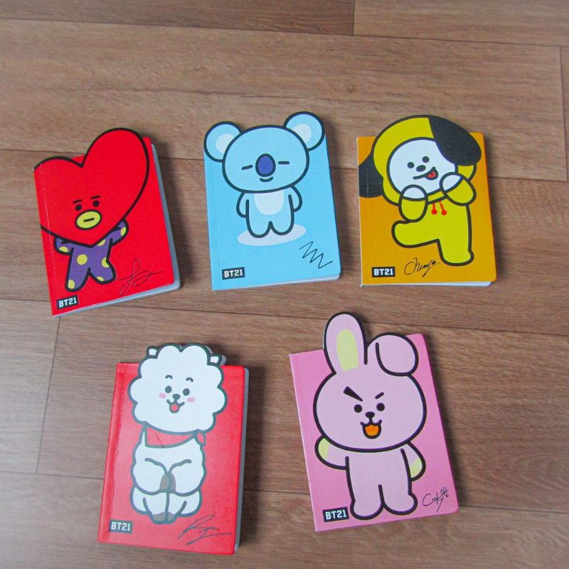 

Buku Tulis Notebook Note Book karakter KPOP
