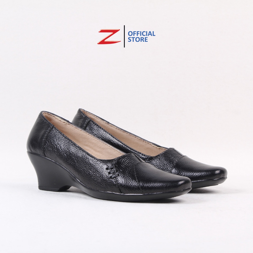 Zeintin - Sepatu Pntofel Wanita Kulit Asli Pantofel Wanita Formal Kerja Kantor Terbaru ZA