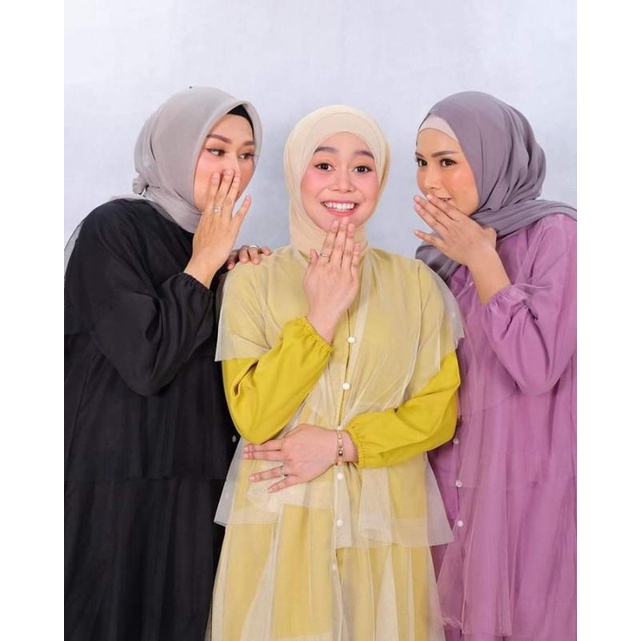 atalier setelan organza // atelier set organza // one set organza tille / dayana set / halwa one set