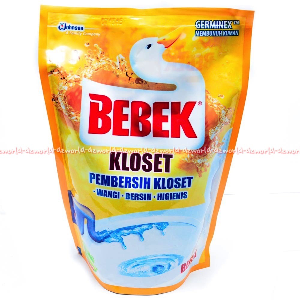 Bebek Kloset Pembersi Kloset Lemon 400ml Bebek Kloset Pembersih Closet Refill Pouch Isi Ulang