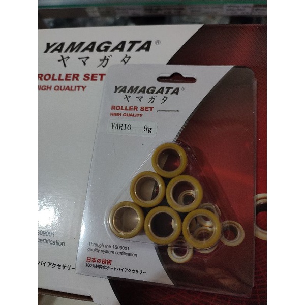 roller vario 110, beat fi scoopy fi, beat esp, beat street, spacy fi, 8 gram, 9 gram, 10 gram Yamagata