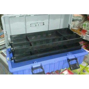 Tempat Pnyimpanan Srbaguna/Tooll Box Kenmaster 17&quot; Tingkat Heavy Duty.